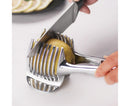 Fruit Slicer Stainless Steel Vegetable Cutter-Silver