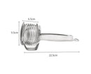 Fruit Slicer Stainless Steel Vegetable Cutter-Silver
