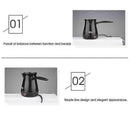 Electric Turkish Coffee Pot Stainless Steel Coffee Maker Machine