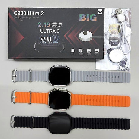 C900 Ultra2 Smartwatch 2.09-Inch Screen Fitness Tracker Smart Watch
