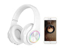 Bluetooth Over Ear Headphones - Foldable Stereo - Lightweight Wireless Headset with Mic