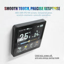 Smart Thermostat with 4-Inch LCD Screen Temperature Control for Home Heating System