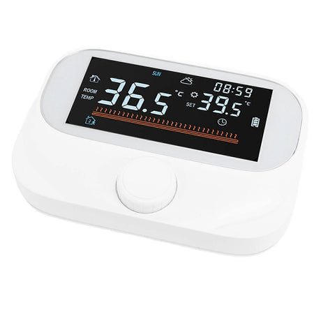 Smart Programmable Thermostat Energy Saving LCD Display Wireless Temperature Controller