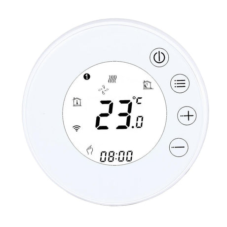 Smart WiFi Thermostat Floor Heating Wall Mounted Full Screen Display Control Switch SX