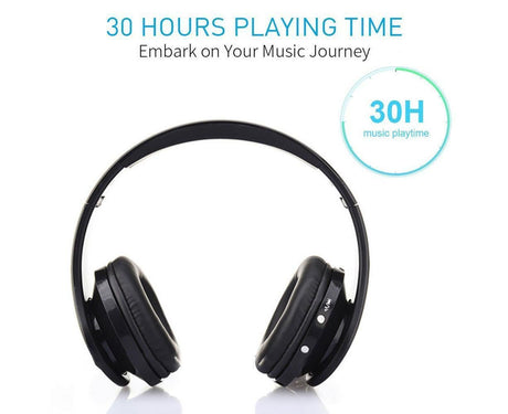 Bluetooth Headphones Wireless,Over Ear Headset with Microphone