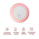 Portable Rechargeable Hand Warmer & Power Bank for Winter (Blue/Pink)