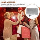 USB Rechargeable Flannel Hand Warmer for Winter - Elderly Friendly