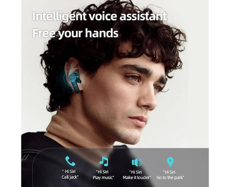 Wireless Earbuds - Bluetooth 5.0 - IPX6 Waterproof Stereo Earphones with Charging Case