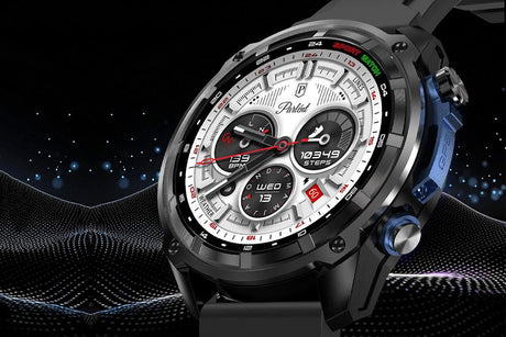 1.43 Inch Outdoor Smart Watch 100+ Sports Modes Bluetooth Call Flashlight 3ATM Waterproof