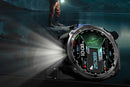 1.43 Inch Outdoor Smart Watch 100+ Sports Modes Bluetooth Call Flashlight 3ATM Waterproof