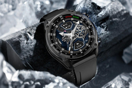 1.43 Inch Outdoor Smart Watch 100+ Sports Modes Bluetooth Call Flashlight 3ATM Waterproof