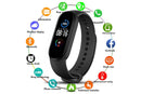 Bluetooth Smart Fitness Bracelet Heart Rate Monitor Watch Wristband Fitness Tracker Health Tracker with Sleep Tracker for Women Men