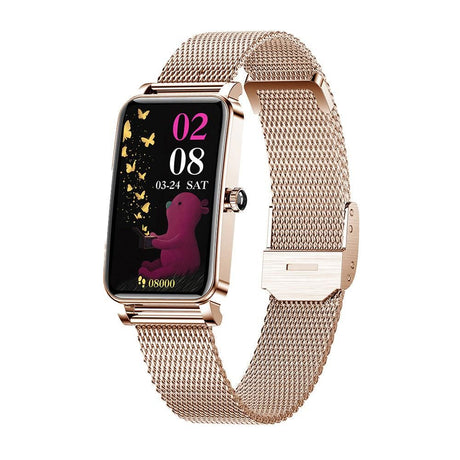 Smart Watch for Women Fitness Tracker Sport Bracelet for Android iOS Phones Gold