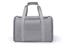Portable Travel Bag Soft Crate Cage Cat Bag Animal Carriers for Pets -Grey
