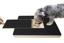 Dog Scratch Pad for Nails Scratching Board with Treat Box