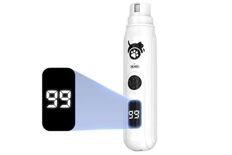 Pet Nail Grinder with LED Display Dog Nail Trimmers With 3 Speeds For Small Large Dogs And Cats