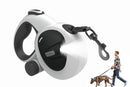 5m Auto Retractable Dog Leash with LED Light Pet Walking Lead for Small Medium Large Dogs - L
