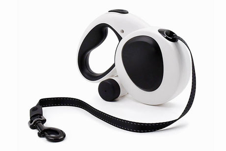 5m Auto Retractable Dog Leash with LED Light Pet Walking Lead for Small Medium Large Dogs - L