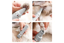 4-in-1 Dog Clipper Dog Grooming Kit with 4 Blade Heads -White