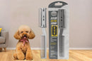 Two Sided Pet Grooming Comb with Razor for Dog Cat Fur Trimming and Thinning