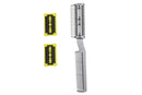 Two Sided Pet Grooming Comb with Razor for Dog Cat Fur Trimming and Thinning