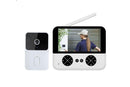 Wireless Doorbell Camera Video Door Bell Smart Intercom Security Phone Camera Indoor Outdoor - White