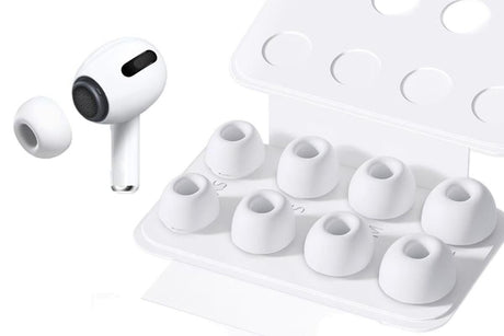 4 Pairs Replacement Ear Tips For AirPods Pro 2nd 1st Generation With Portable Storage Box