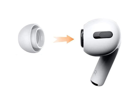4 Pairs Replacement Ear Tips For AirPods Pro 2nd 1st Generation With Portable Storage Box