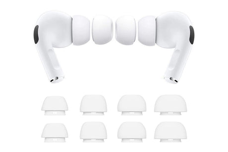 4 Pairs Replacement Ear Tips For AirPods Pro 2nd 1st Generation With Portable Storage Box