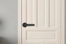 5 in 1 Smart Door Lock Fingerprint Door Knob with IC Cards and Backup Keys - Black