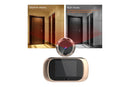 Wireless Digital Door Peephole LCD Display Door Viewer with Camera Home Security System -Gold