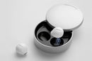 Sleep Earbuds for Side Sleepers Bluetooth Mini In-Ear Headphones for Rest - White