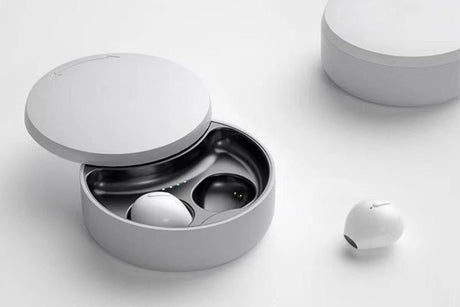 Sleep Earbuds for Side Sleepers Bluetooth Mini In-Ear Headphones for Rest - White