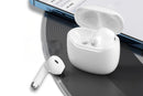 Wireless Earbuds Bluetooth 5.3 In-Ear Headphones with Noise Cancelling Mic IPX7 Waterproof Sports Earphones - White
