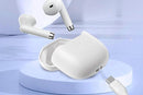 Wireless Earbuds Bluetooth 5.3 In-Ear Headphones with Noise Cancelling Mic IPX7 Waterproof Sports Earphones - White