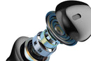 Wireless Earbuds Bluetooth 5.3 In-Ear Headphones with Noise Cancelling Mic IPX7 Waterproof Sports Earphones - Black