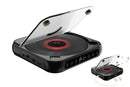 Portable CD Player Bluetooth 5.3 with HiFi Speakers Rechargeable Walkman Supports CD USB MP3 for Home - Black