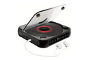 Portable CD Player Bluetooth 5.3 with HiFi Speakers Rechargeable Walkman Supports CD USB MP3 for Home - Black