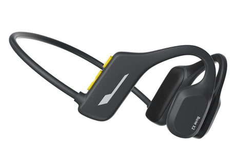 Bone Conduction Headphones Bluetooth Waterproof Sports Headset for Running Cycling Walking - Black