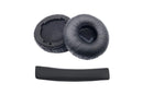 Ear Pads Cushion Cover Replacement Headband Replaceable Foam Headphone Cover for JBL Tune600BT T660NC T670NC Wireless Headphone Ear Pads Headphone Ear Pad Repair Parts -Black