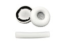 Ear Pads Cushion Cover Replacement Headband Replaceable Foam Headphone Cover for JBL Tune600BT T660NC T670NC Wireless Headphone Ear Pads Headphone Ear Pad Repair Parts -White