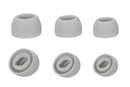 3-Pair Silicone Replacement Ear Tips for Samsung Galaxy Buds Pro - Light Grey