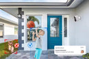 Security Cameras Wireless Outdoor Home Indoor Camera with Color Night Vision Motion Detection -White