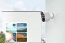 Security Cameras Wireless Outdoor Home Indoor Camera with Color Night Vision Motion Detection -White