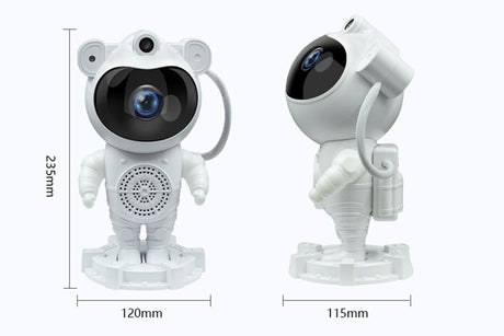 Astronaut Galaxy Projector Star Projector Bluetooth Speaker White Noise