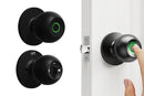 Fingerprint Door Lock Smart Fingerprint Door Knob with Lock Biometric Door Lock with App Control & Key Bluetooth Smart Door Lock with Handle