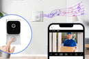 Wireless Smart Video Doorbell with Chime Intelligent Visual Doorbell View Security Doorbell Smart Doorbell