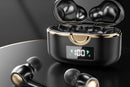 Wireless Earbuds Bluetooth Headphones Wireless Charging Case LED Display Over Ear Buds Mini Wireless Earbuds for Sports Workout