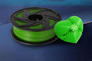 3D Printer Filament PLA Filament Spool 1.75mm 1Kg Each Spool -Green