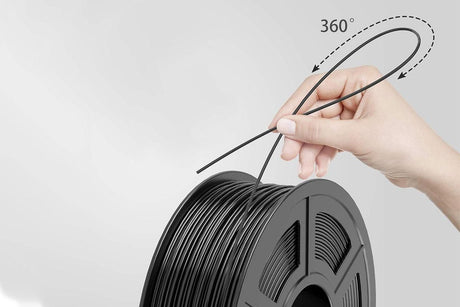3D Printer Filament PLA Filament Spool 1.75mm 1Kg Each Spool -Black